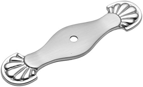 Stunning Satin Silver Cloud Back Plate Featuring 3-78-Inch Mounting Hardware