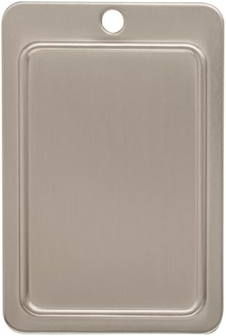 Amerock BP875G10 3-Inch Satin Nickel Cabinet Backplate with Amerock Hardware