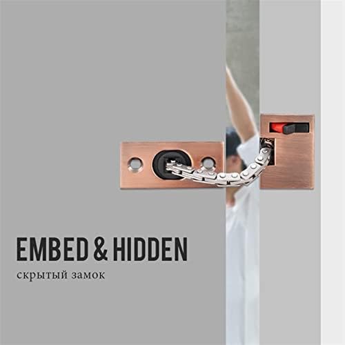 AMAZWI Zinc Alloy Door Lock with Locking Mechanism