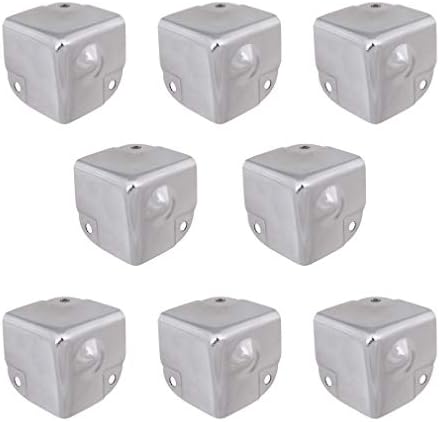 8Pcs Galvanized Corner Protectors for Tables and Boxes