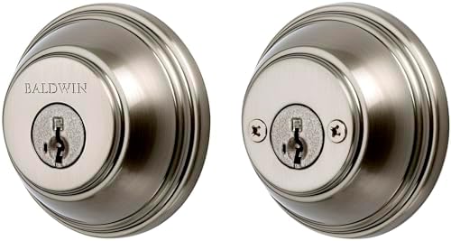 Baldwin Venetian Bronze Round Double Cylinder Deadbolt