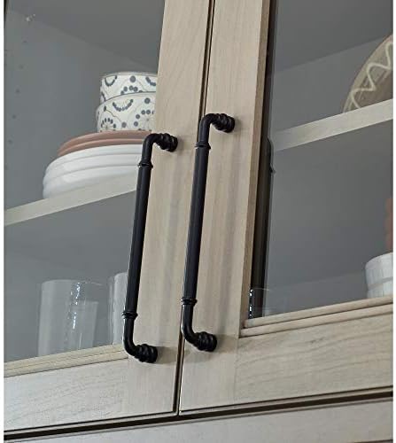 Brixton Cabinet Pull - 5 116 Center-to-Center in Flat Black