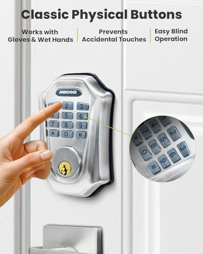 MENDOCK Keyless Entry Smart Deadbolt Lock
