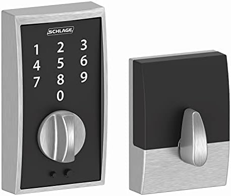 Schlage Deadbolt System with Fingerprint Protection