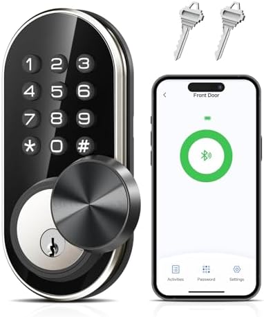TEEHO Smart Keyless Entry Door Lock with APP Control