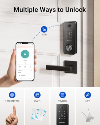 Proscenic L60 Smart Lock with Fingerprint and App Control 1