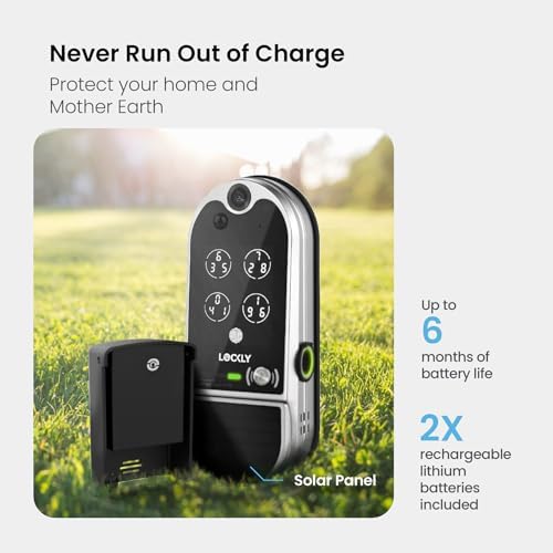 Lockly Vision Elite Door Lock with Camera System