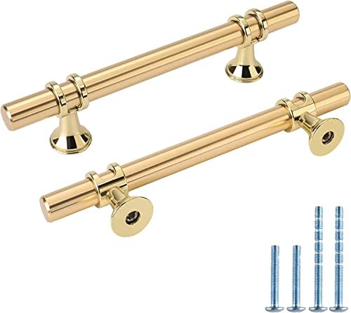 Leulan 25-Pack Gold Cabinet Pulls for Modern Kitchen Design