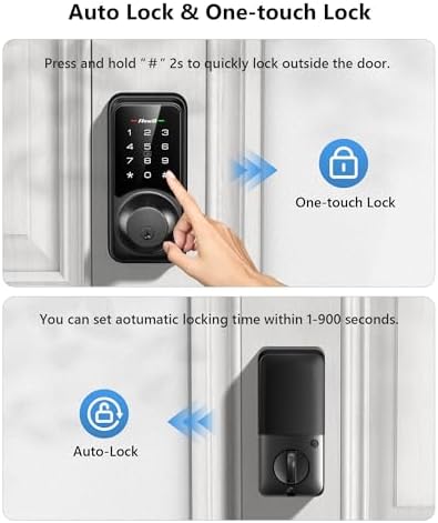 Zowill Smart Door Lock Set