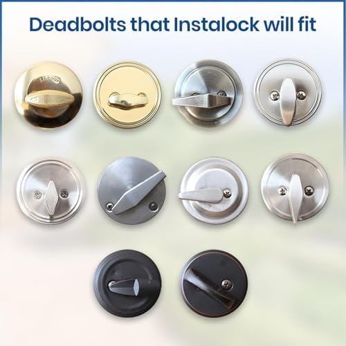 Easy Install Smart Remote Door Deadbolt Lock by InstaLock
