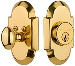 Nostalgic schizophrenia Brass Key Lock with Polished Finish