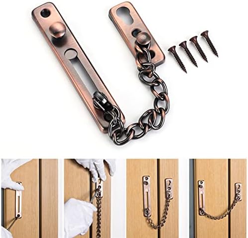 Silver Reinforced Deadbolt Lock for Doors