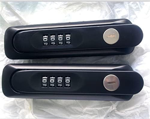 AMAZWI Industrial Grade Security Deadbolt High Security Door Lock Black 1 Piece