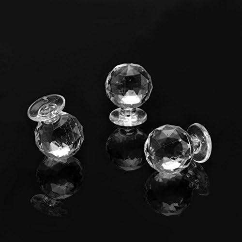 Luxury Crystal Transparent Knobs for Drawers Dressers