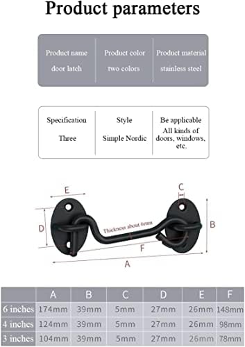 Sturdy Surface Mounted Door Lock for Barn Sliding Doors