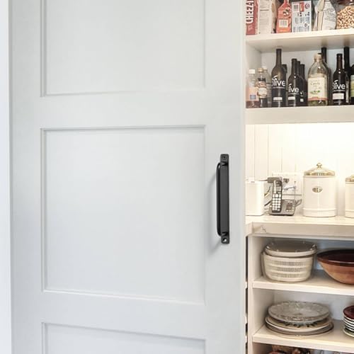 Sleek Matte Black Cabinet Pulls Set of 12 for Kitchen Drawers