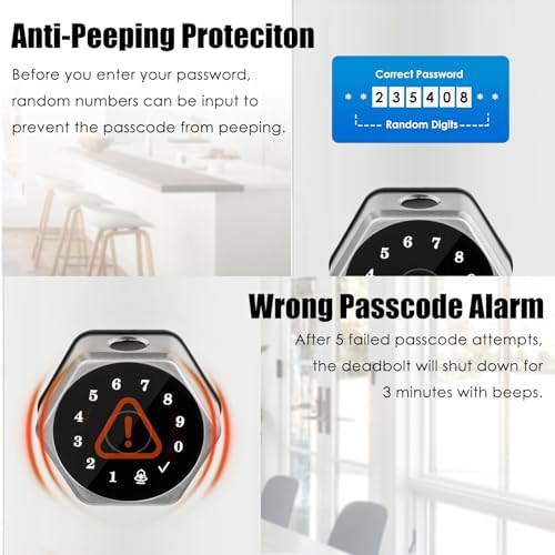 Smart Fingerprint Deadbolt Lock