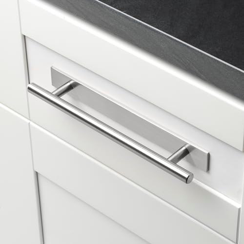 GlideRite 9 Squared Backplate 160mm C-C Satin Nickel