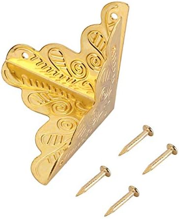 QUANANTANG Metal Decorative Corner Protectors 12pcs Set