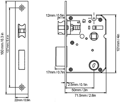Qivine Smart Deadbolt with Fingerprint Entry