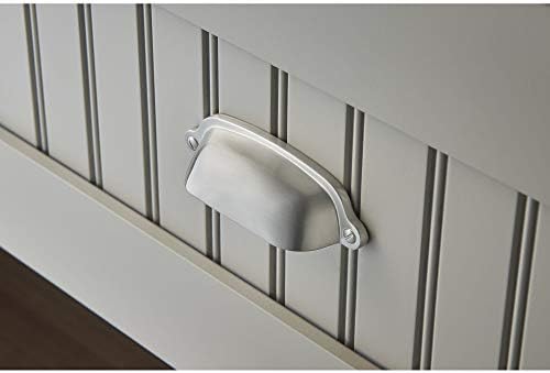 Top Knobs M1301 Asbury Collection 2-916 Cup Pull Polished Nickel
