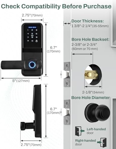 RUIKANG Power Keyless Entry Door Lock