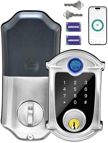 MENDOCK UF02-SN GreenShield Smart Deadbolt