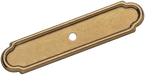 Amerock Traditional Backplate Burnished Brass