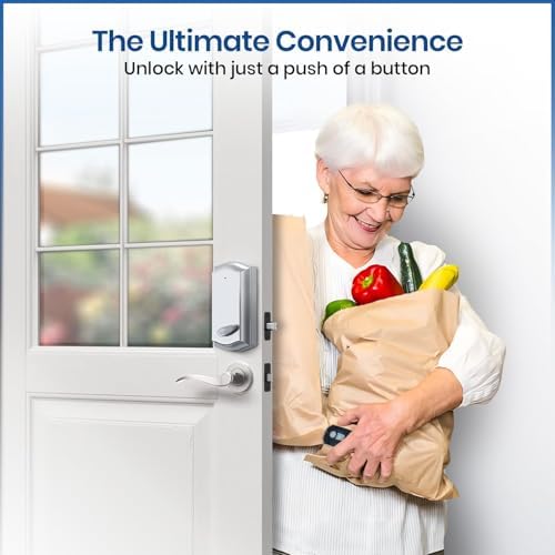 Easy Install Smart Remote Door Deadbolt Lock by InstaLock