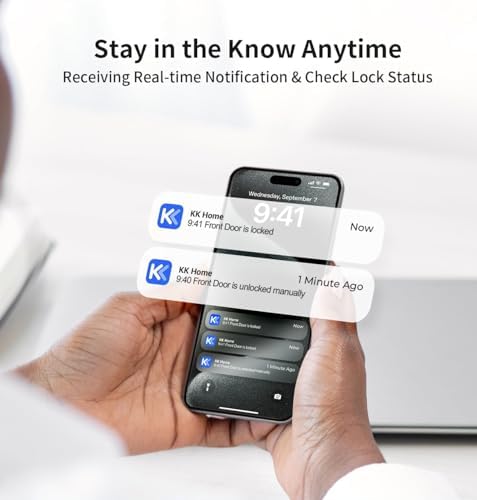 TEEHO Smart Keyless Entry Door Lock with APP Control
