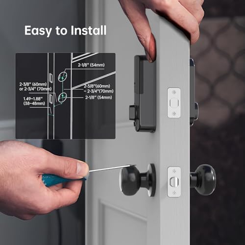 Hornbill Smart Deadbolt With Fingerprint Wi-Fi Lock Set
