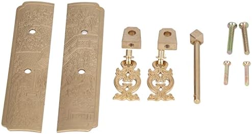 Marhynchus Brass Cabinet Faceplate Retro Design