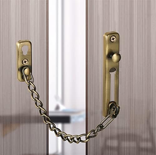 Stainless Steel Door Lock Latch by AMAZWIBlack