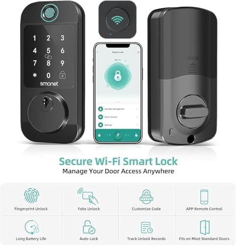 Smart Door Lock with WiFi and Alexa Integration