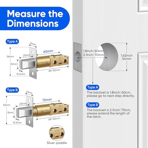MYPIN Seven-in-1 Smart Door Lock with Fingerprint Phone Control