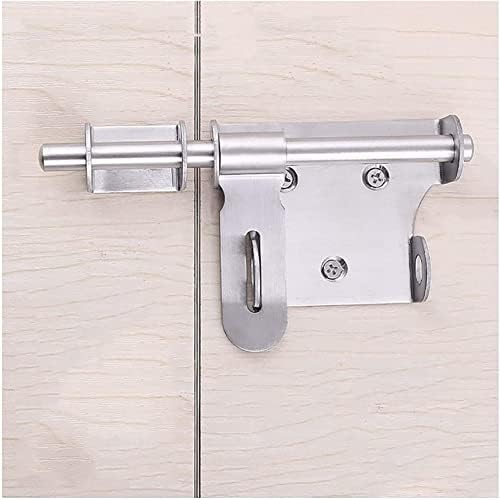 Surface Mounted Sliding Door Lock 2 Pack Stainless Steel Deadbolt