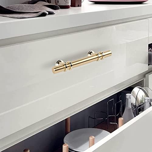 Leulan 25-Pack Gold Cabinet Pulls for Modern Kitchen Design