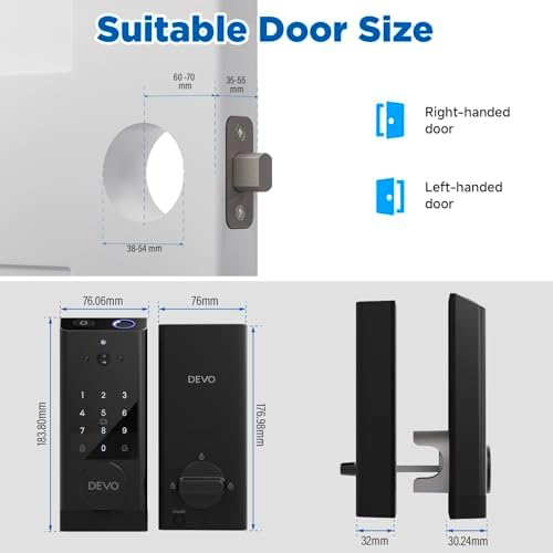 Devo G1 Smart Lock with Camera Doorbell