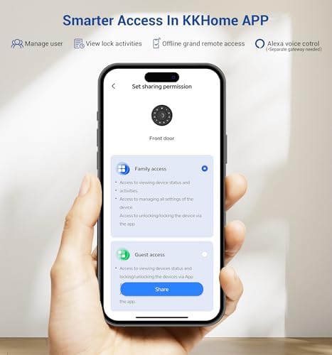 Secure Smart Front Door Lock