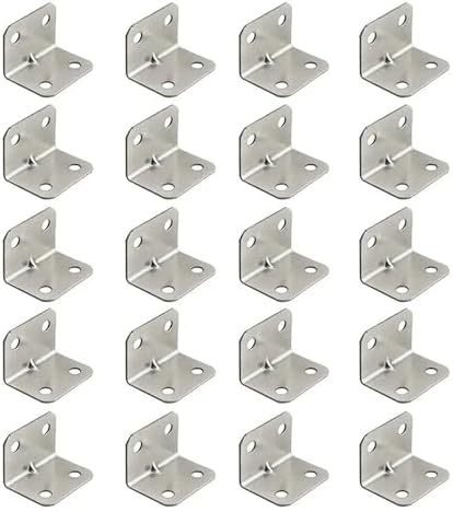 Stainless Steel L-Shape Corner Cabinet Hardware Back Plate