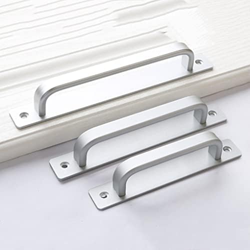 IBOWZ 2-Piece Aluminum Alloy Pull Handles for Cabinets Doors Kitchens