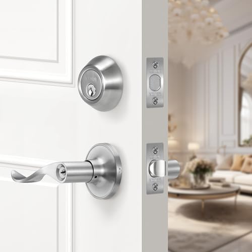 VEVOR Entry Door Locksets with Deadbolt 5-Pack