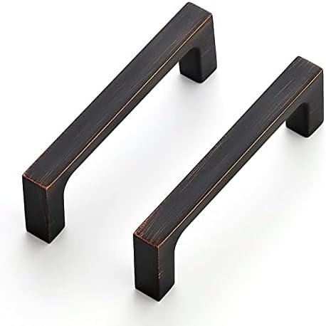 Sturdy 3-Inch Oil-Rubbed Bronze Kitchen cabinet pulls Set of 5