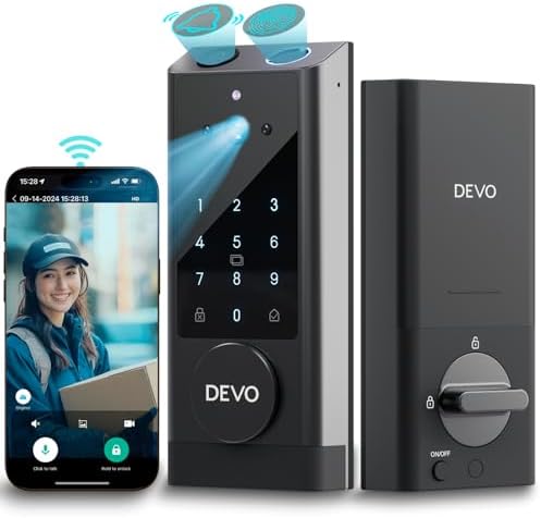 Devo G1 Smart Lock with Camera Doorbell