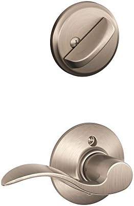 SchexampleModal F59 ACC 619 RH Accent Interior Right-Handed Lever Satin Nickel
