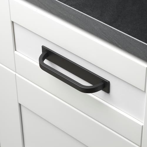 Secure Bar Pull Conceals Bore Holes Protects Cabinets Finish
