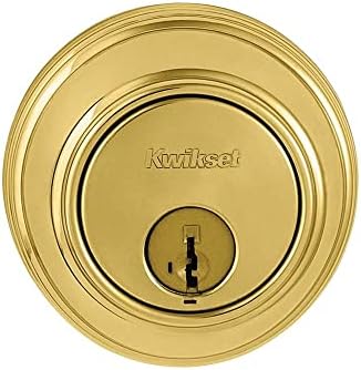 Kwikset Smart Key Fob for Deadbolt withBright Brass Finish