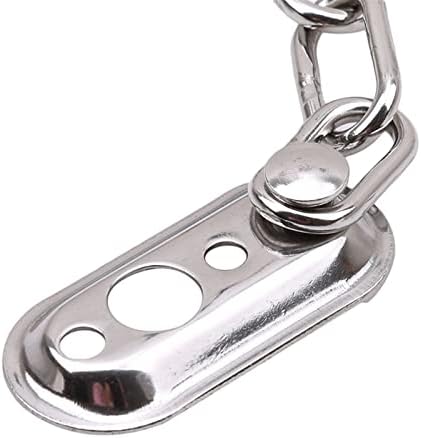 Stainless Steel Door Lock Silver Deadbolt with Built-In Screws