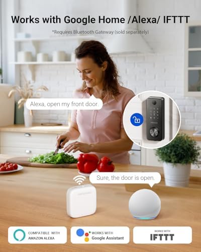 Proscenic L60 Smart Lock with Fingerprint and App Control 1