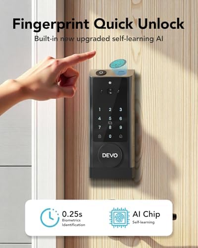 Devo G1 Smart Lock with Camera Doorbell